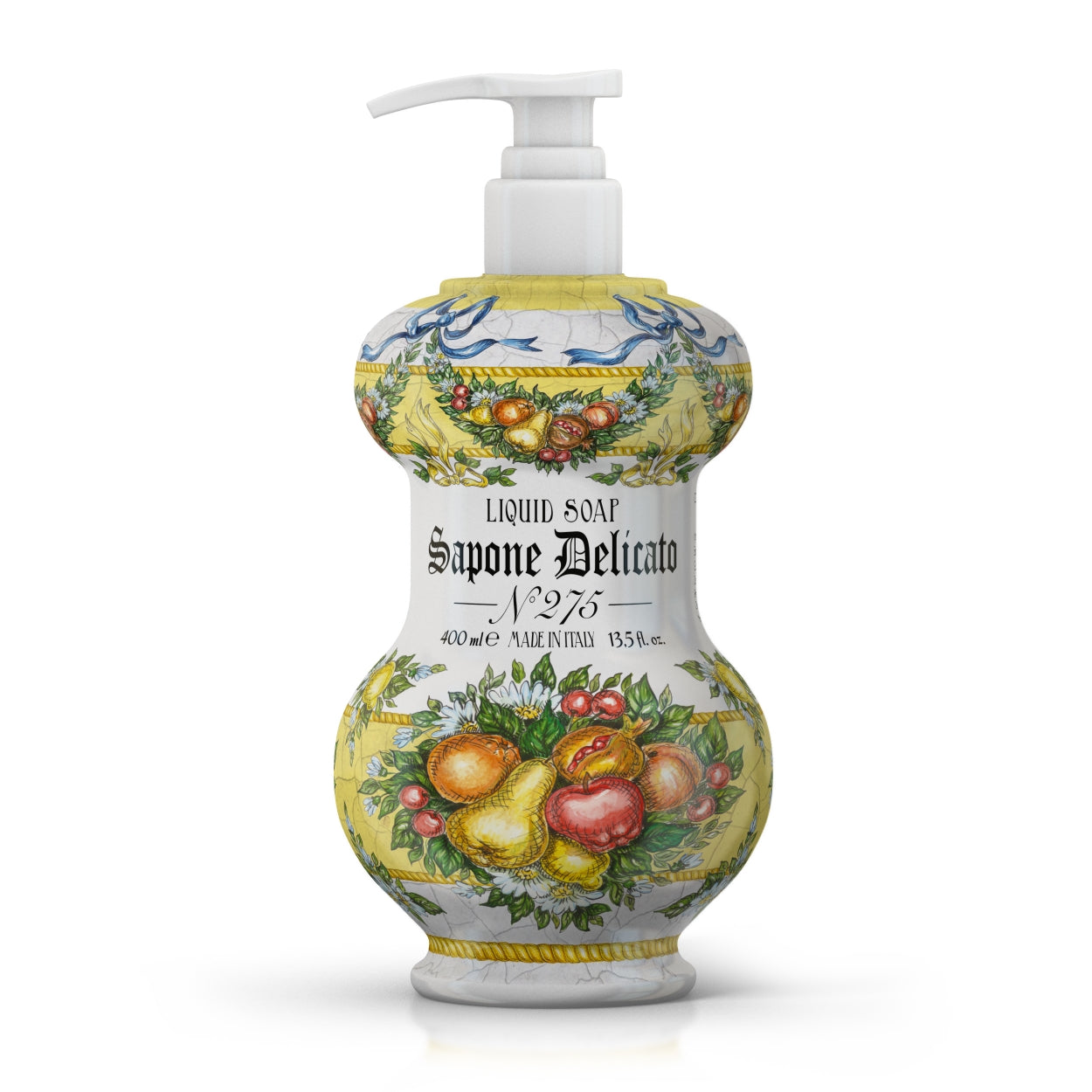 <b>Sapone delicato mani & viso 400 mL</b></br>N.° 275 ARBORETUM</br><i>Gli Albarelli</i>