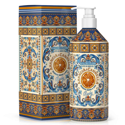 <b>Banho & Chuveiro Espuma 1000 mL</b><br>Edição Limitada<br><i>Laranja & Canela</i>