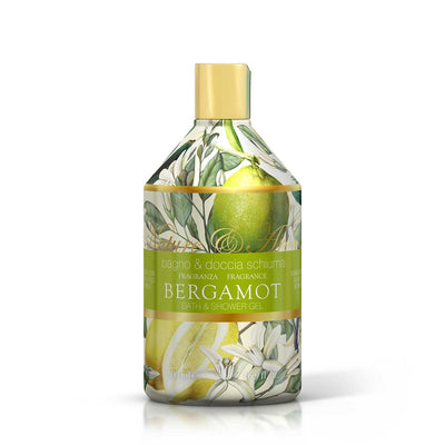 <b>Bagno docciaschiuma da 500 mL</b></br>Nature&Arome</br><i>Linea Bergamot</i>