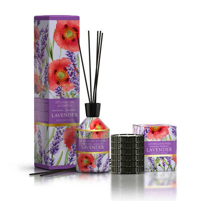 <b>Bundle Casa</b><br>Diffusore + Candela Lavender<br><i>Nature & Arome</i>