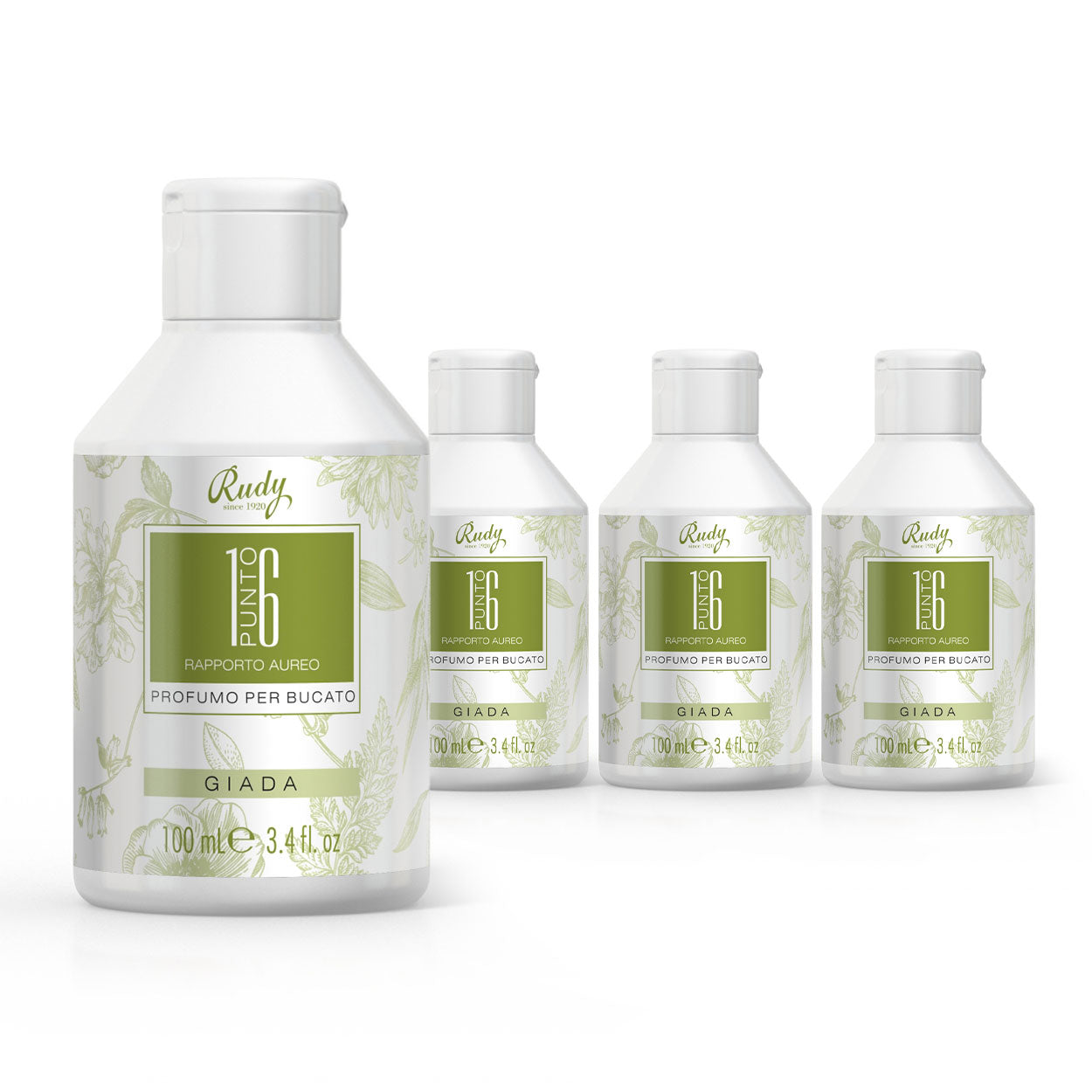 <b>Conjunto Bucato</b><br>4 x 100 mL<br><i>Embalagem económica Giada</i>