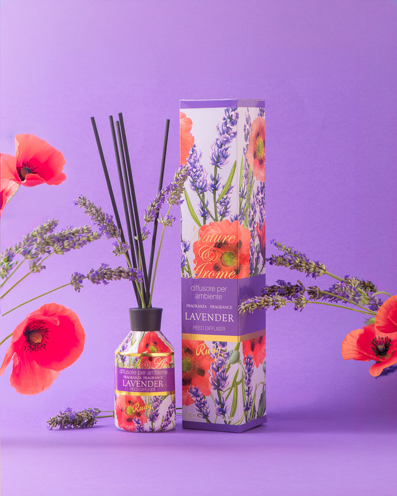 <b>Bundle Casa</b><br>Diffusore + Candela Lavender<br><i>Nature & Arome</i>