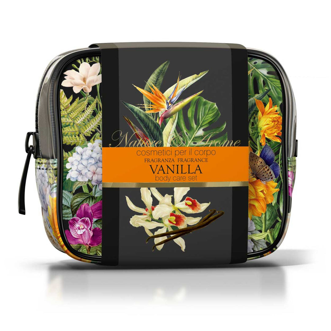 Pochette con Bagno&Doccia Schiuma, Crema Corpo, Acqua