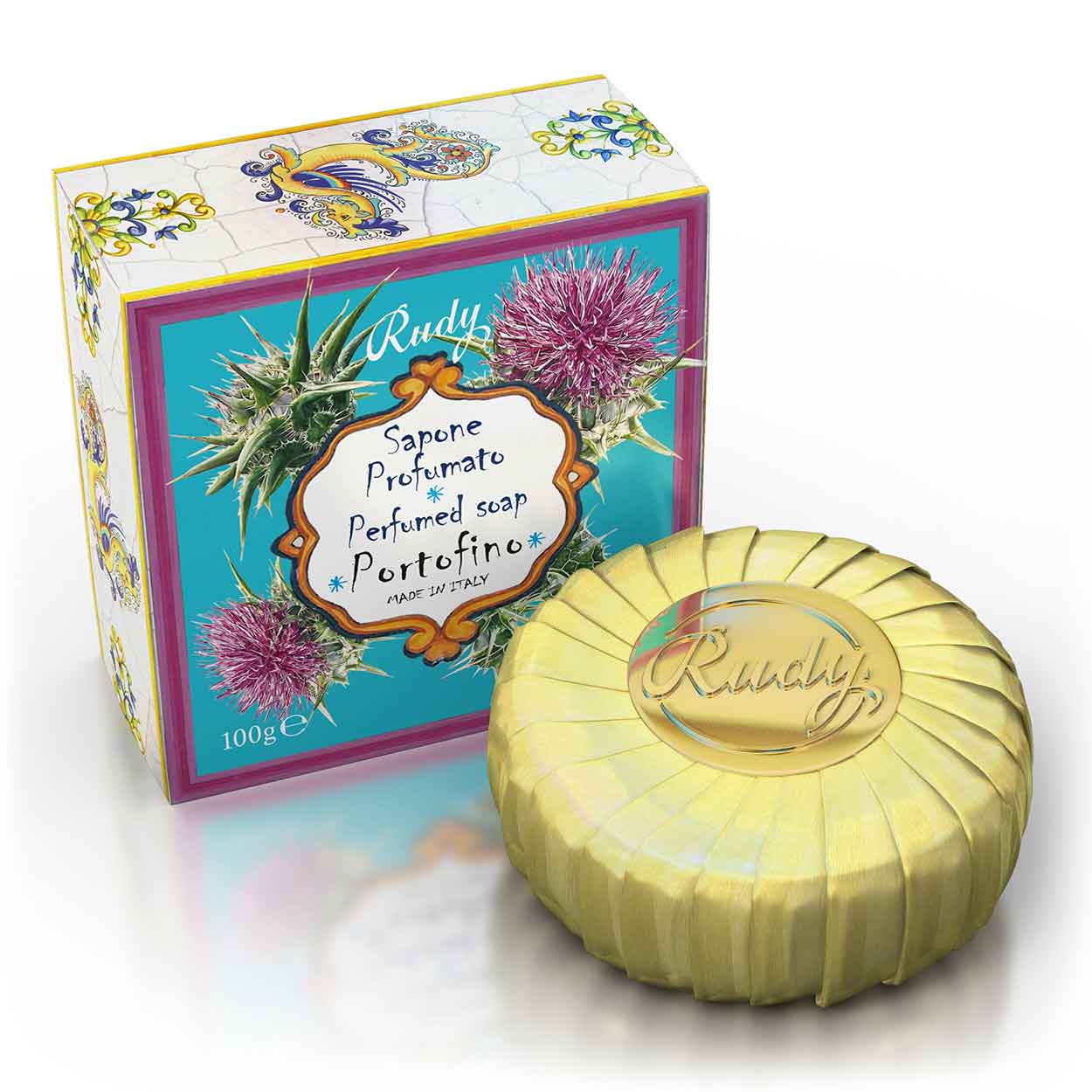 <b>Saponetta da 100g</b></br>Maioliche Art Edition</br><i>Linea Portofino</i>