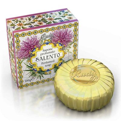 <b>Saponetta da 100g</b></br>Le Maioliche di Rudy</br><i>Linea Salento</i>