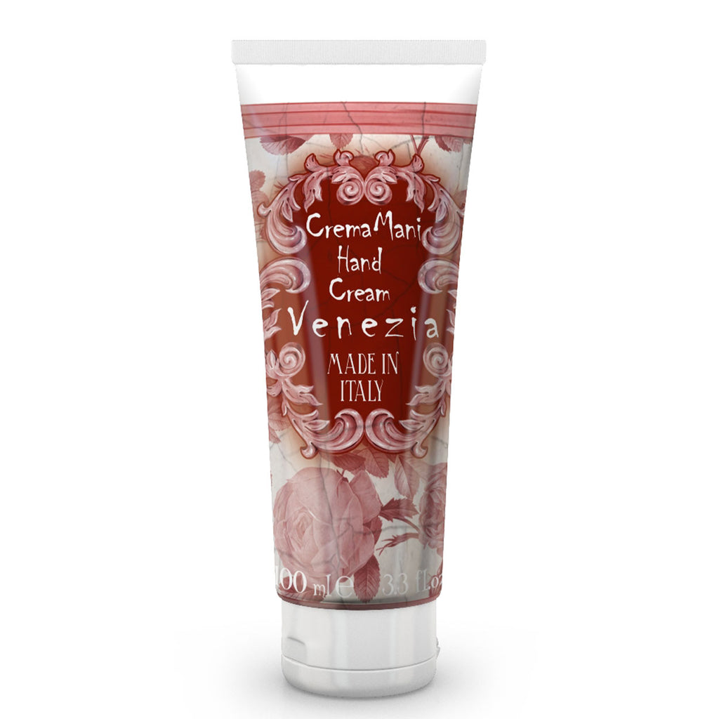 Non-greasy hand cream 100 mL - Raspberry and Jasmine - Venezia