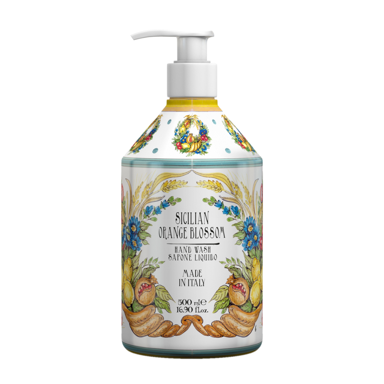 Sapone liquido mani fiori d'arancio